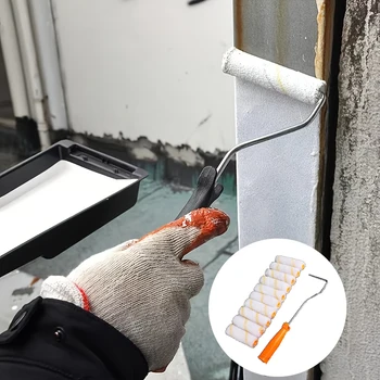 Kit rullo di vernice da 11 pezzi/set, mini spazzola a rullo 1