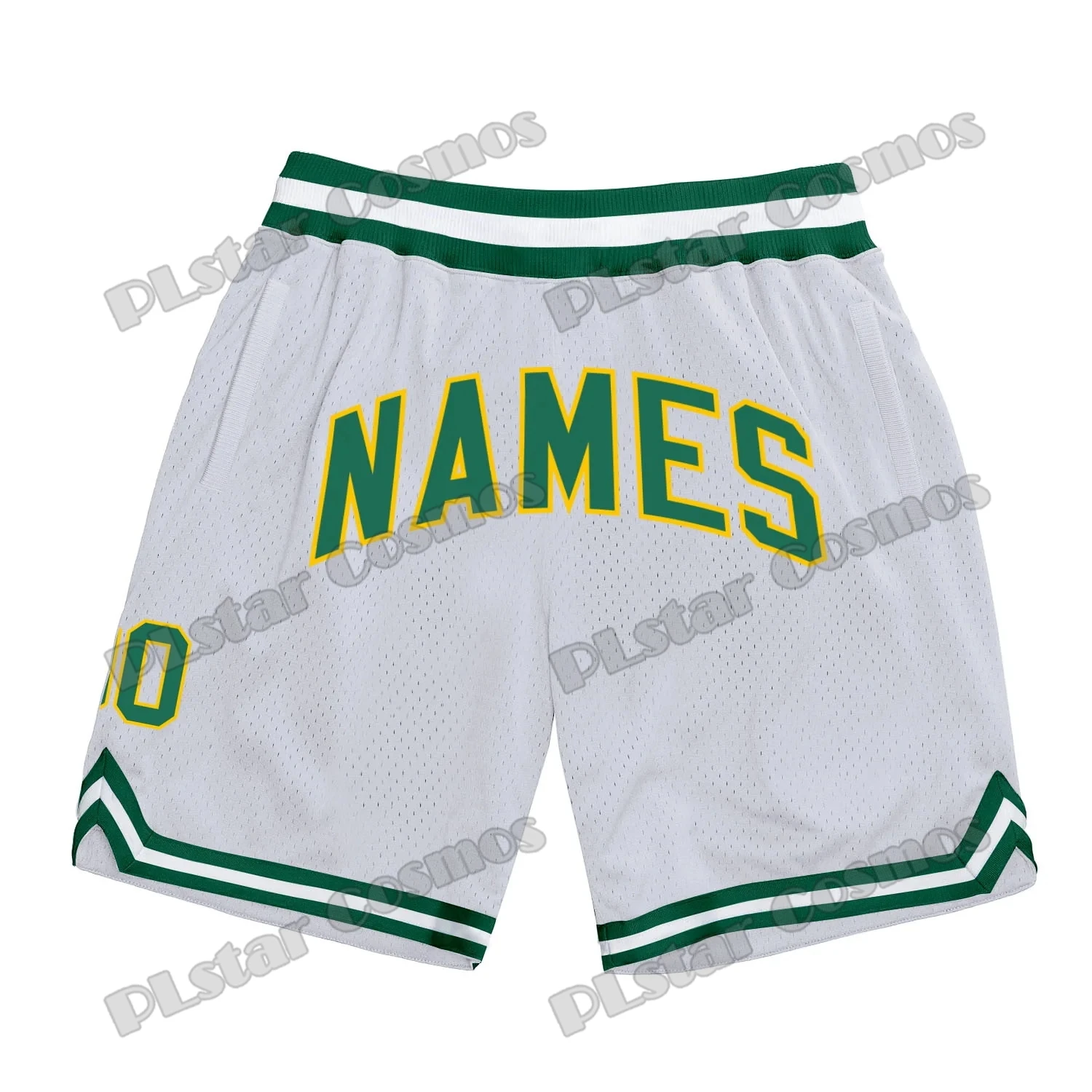 Custom Name and Number Royal Red-White 3D Printed Men\'s Basketball Shorts Youth Summer breathable Mesh Sports Shorts LQD09