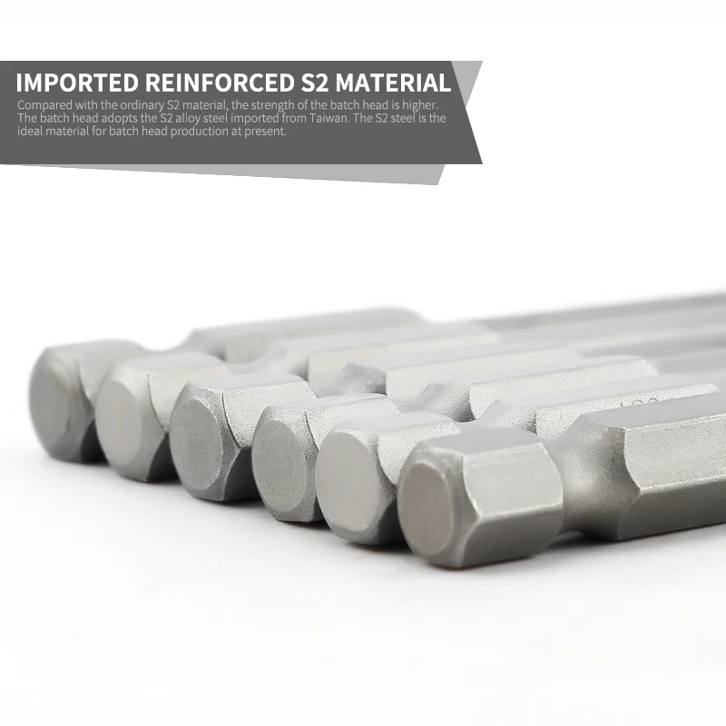 6/10Pcs 150mm 긴 자기 Torx 스크루 드라이버 비트 세트 전기 스크루 드라이버 헤드 T10,T15,T20,T25,T30,T35,T40