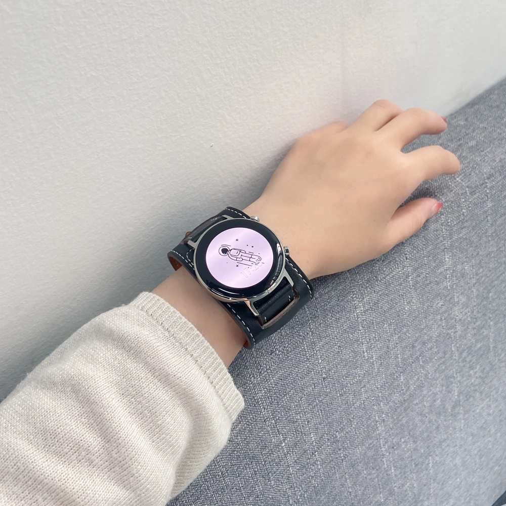 Premium Leather Watch Bracelet - Elegant Loop Band