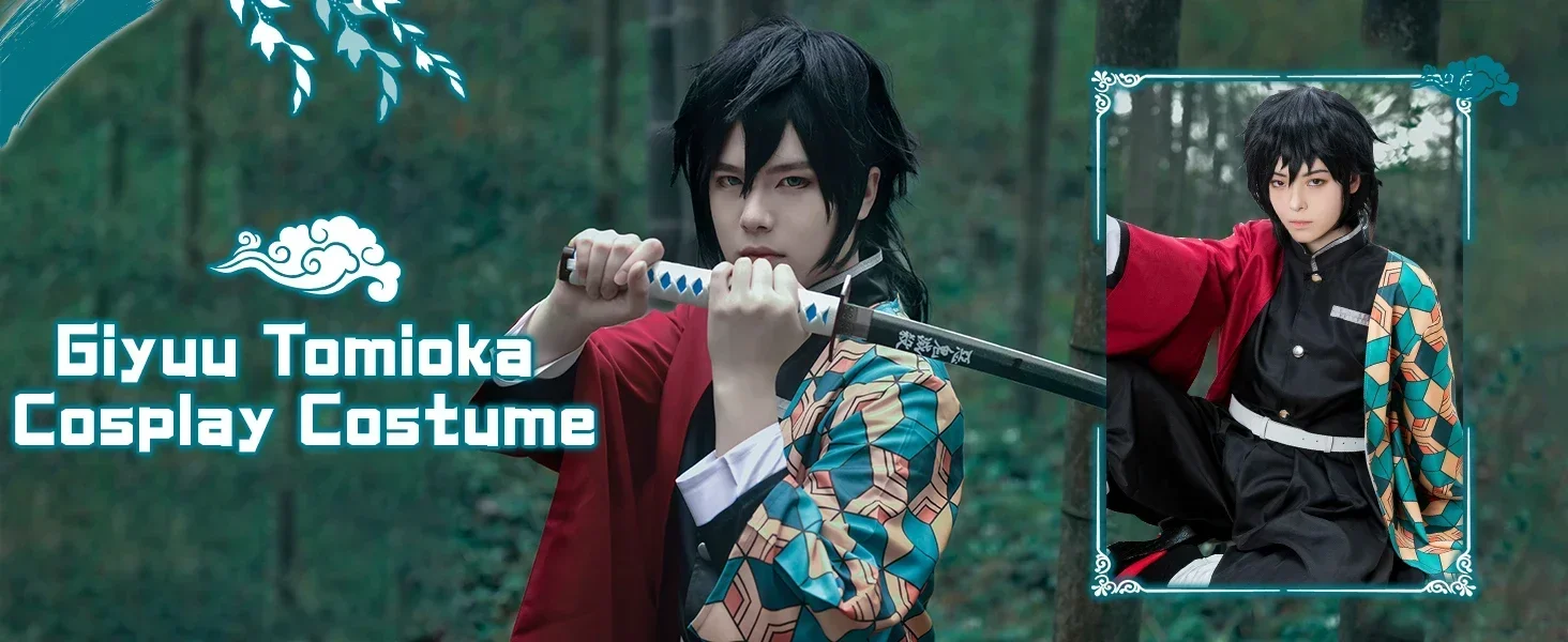  CR ROLECOS Giyuu Tomioka Cosplay Costume