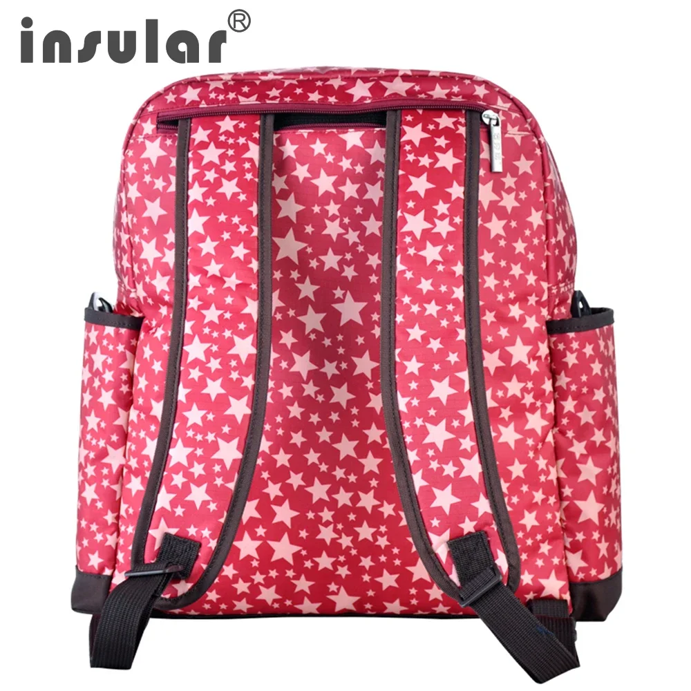 Insular Fashion Baby Diaper Nappy Bags For Mom Mummy Maternity Bags Baby Travel Changing Backpack Organizer Stroller Backpack
