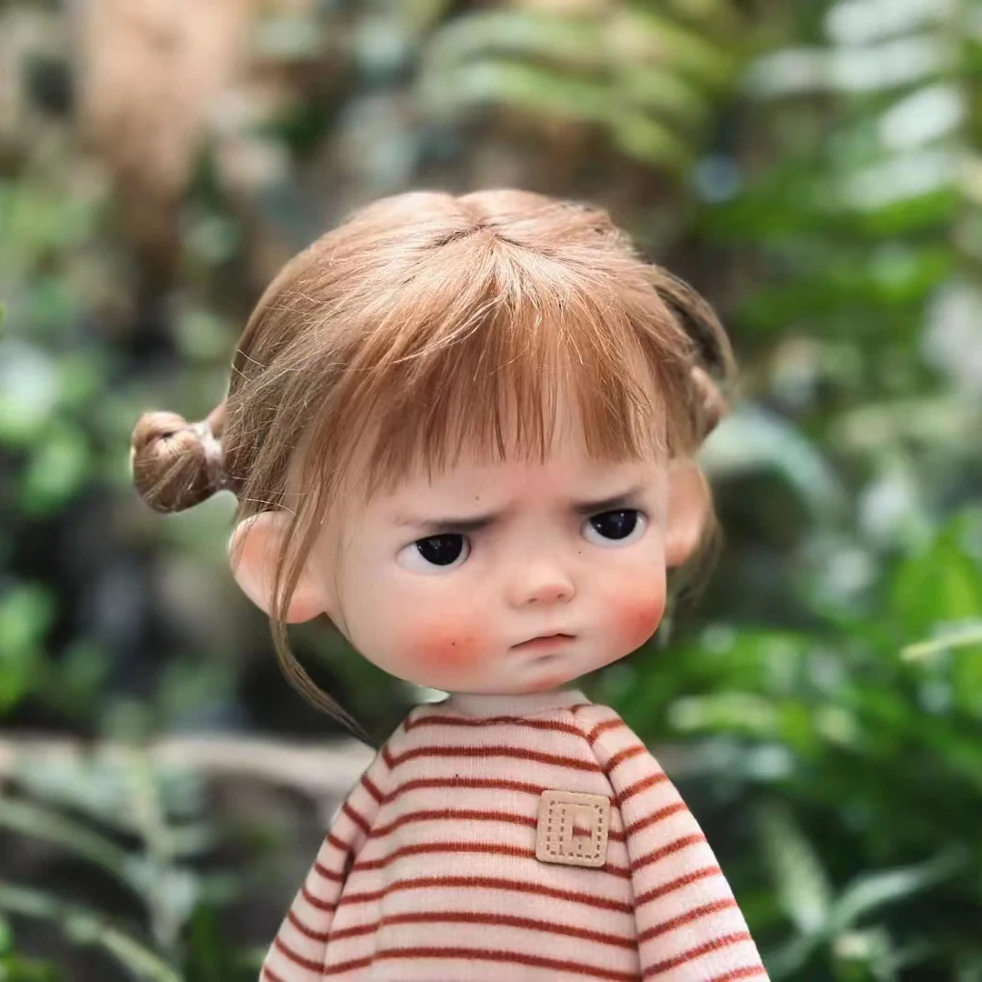 

1/6 BJD Doll Big Head Doll Resin Material DIY Doll Accessories Lovely Head For Girl Toys Gift