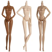 30cm Doll's Body Supermodel Body Accessories with Multi Joint White / Tan Skin DIY Girl Toy 1