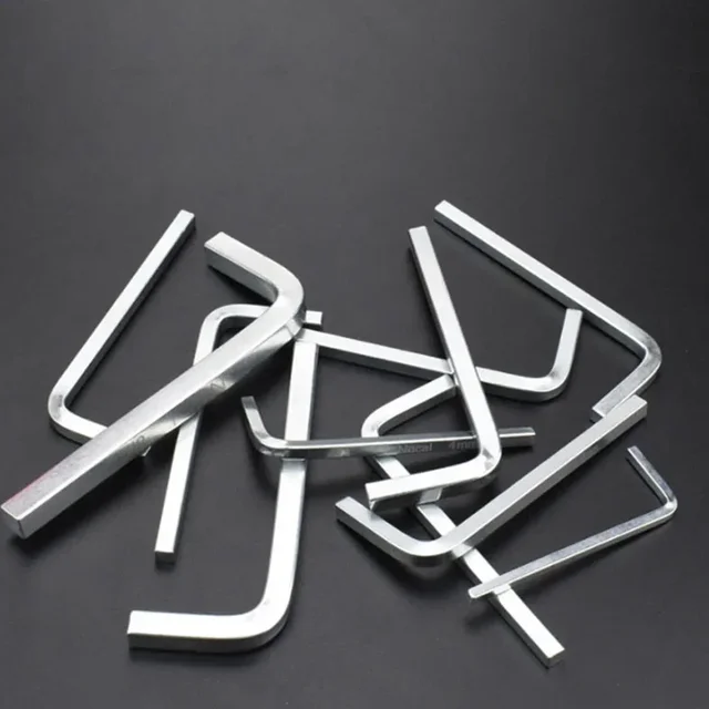1Pcs L Shape Square Head Wrench Square Key 4 Point Wrench Screwdriver Set  For Security Self Tapping Screw Drive 3mm/4mm/5mm/6mm 5