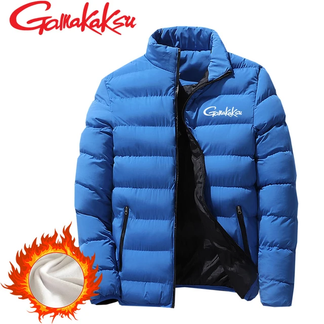 Men's Winter Fishing Jacket Outdoor Thickened Cotton Fishing Jersey Casual  Loose Keep Warm Fishing Jacket Hiking Camping Jacket - AliExpress