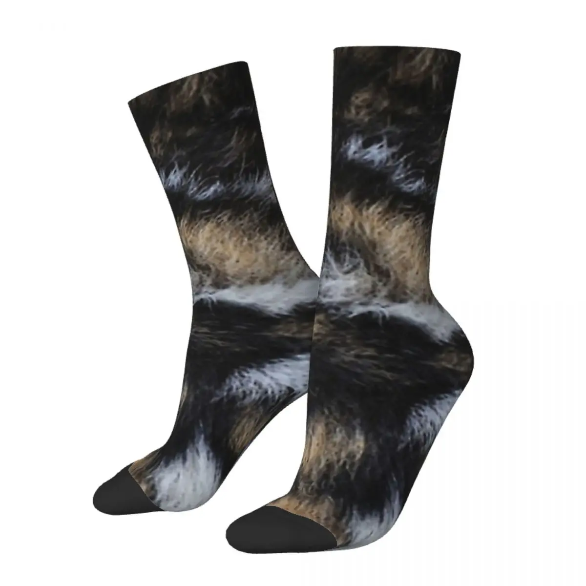 

Funny Happy Men's Socks African Wild Dog Vintage Harajuku Camo Camouflage Army Hip Hop Crew Crazy Sock Gift Pattern Printed