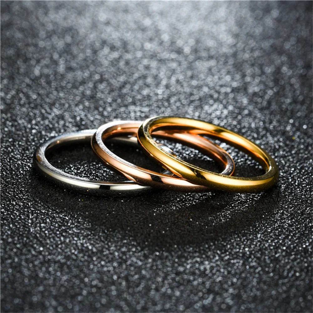 New Fashion Luxury Wedding Ring for Men and Women