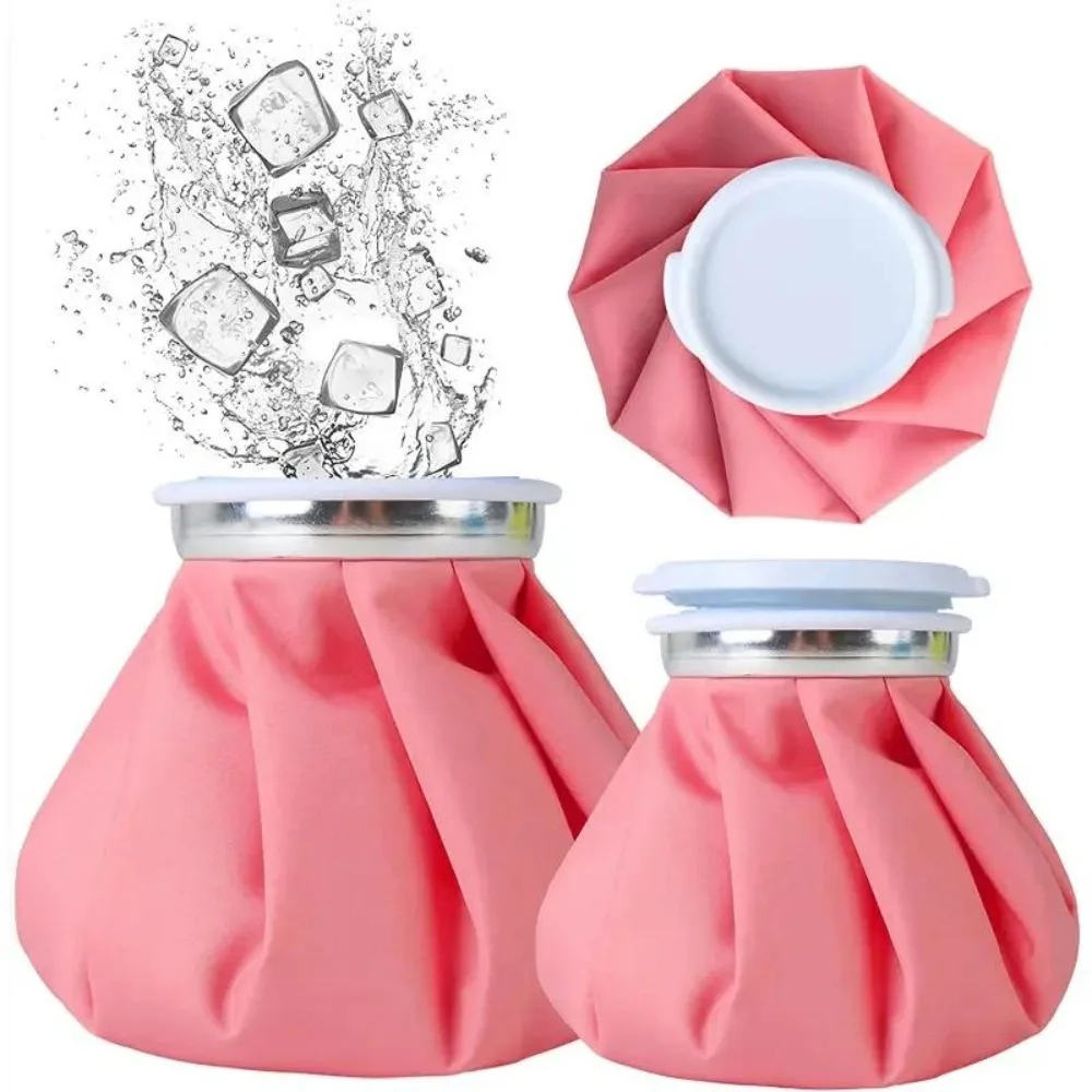 Ice Pack for Injuries Reusable Ice Cold Packs Ice Bag Hot Water Hot & Cold Therapy Pain Relief for Knee Leg Injury No-Leak