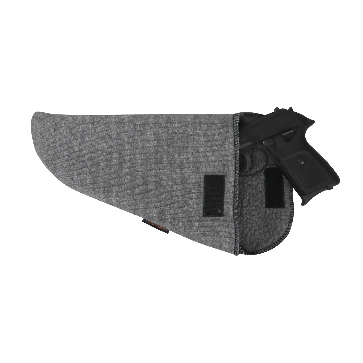 Tourbon Tactical Silicone Treated Gun Storage Case Pistol Handgun Cover Socks Grey Gun Protector For Shooting 26CM hand gun holster,handgun grip cover