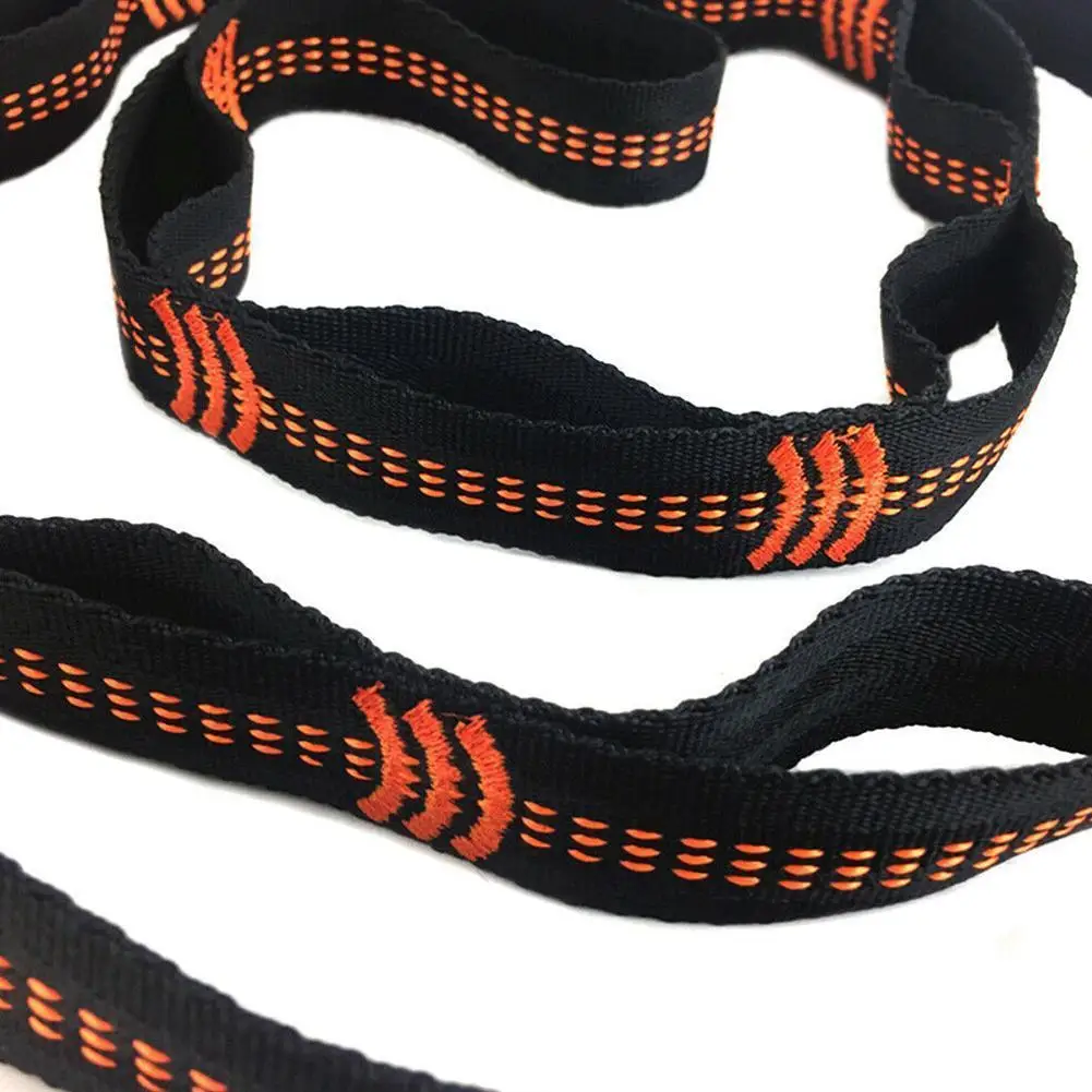 Hammock Straps Belts Extra Strong Lightweight Ropes And 600 LBS Breaking Strength No Stretch Polyester Hammock Straps 1/2PCS hammock straps
