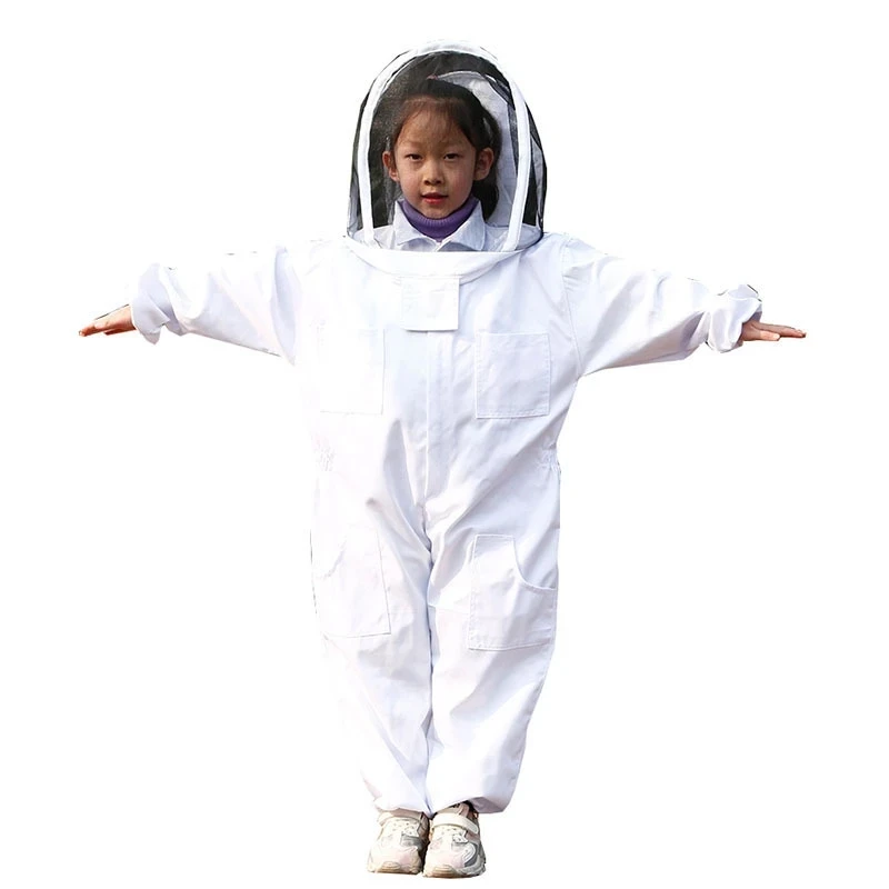 Apiculture Children Anti-bee Suit Breathable Suit for Kids Beekeeping Practice Kid Beekeeping Clothing Tools beekeeping suit beekeeping clothing