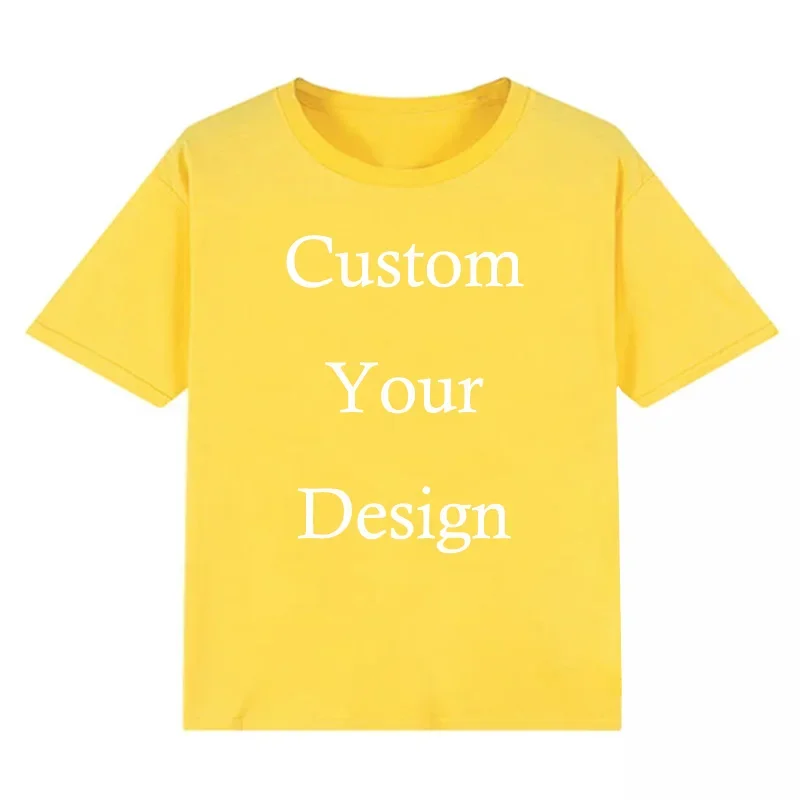 قمصان أطفال ملونة مخصصة، قمصان أطفال مطبوعة بتصميمك الخاص، ملابس للأولاد والبنات، اتصل بالبائع أولاً.