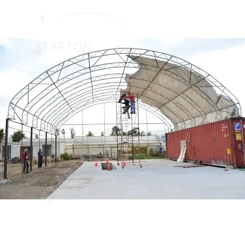 GS Outdoor Industrial Steel Structure Tent Container Shelter product image