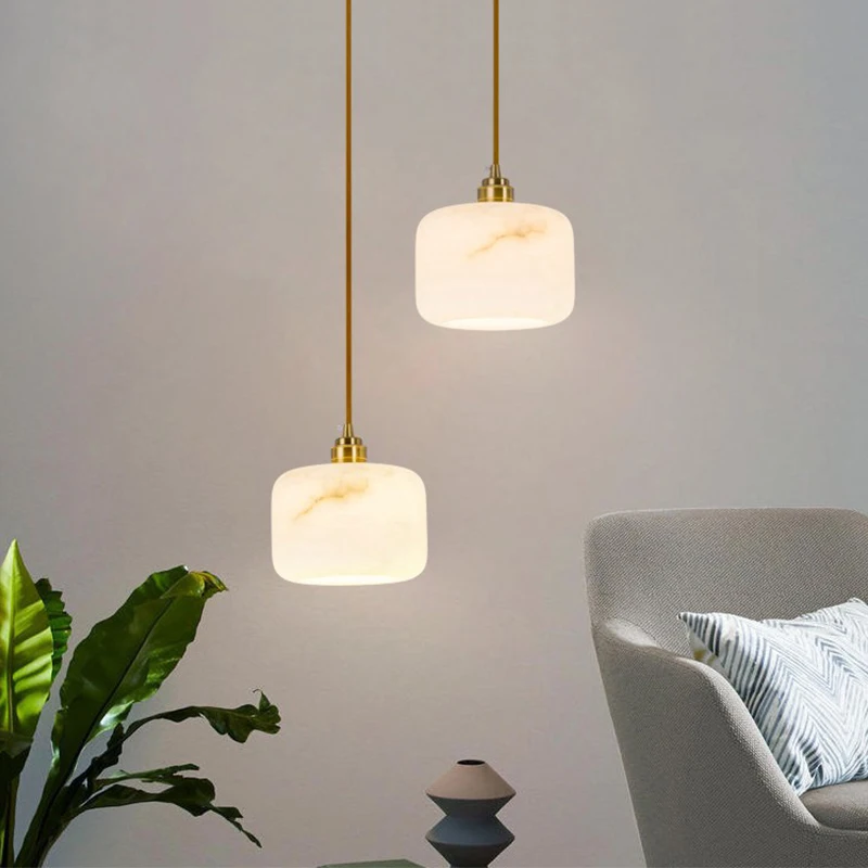 

Dining Room Lighting Deco Nordic Style Chandelier Bedroom Living Room Luxury Modern Marble Pendant Light