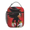 Lunch Boxes Shadow The Hedgehog Anime Accessories Storage Food Box Unique Design Thermal Cooler Lunch Box For Travel 3