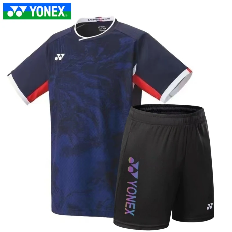 Badminton Shorts Yonex Women's Badminton Competition Training Quick-drying Breathable Sweat-absorbent Top T-shirt