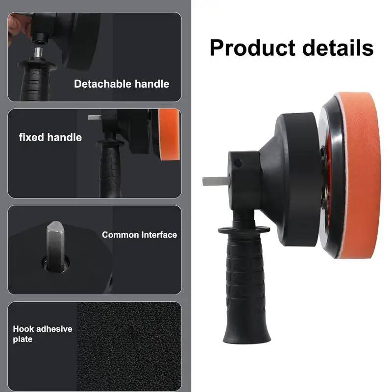 Floor Polisher Machine Variable Speed Eccentric Polishing Machine Quiet Rotary Car Care Kit For Scratch Removing