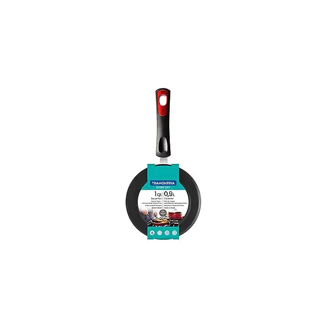 

1 Qt Aluminum Nonstick Open Sauce Pan – Metallic Red