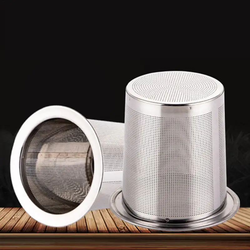 Strainer 304 Stainless Steel Cup Strainer Large Capacity Teapot Infuser Filter for Tea  Straining for Teapot Kitchen Accessories