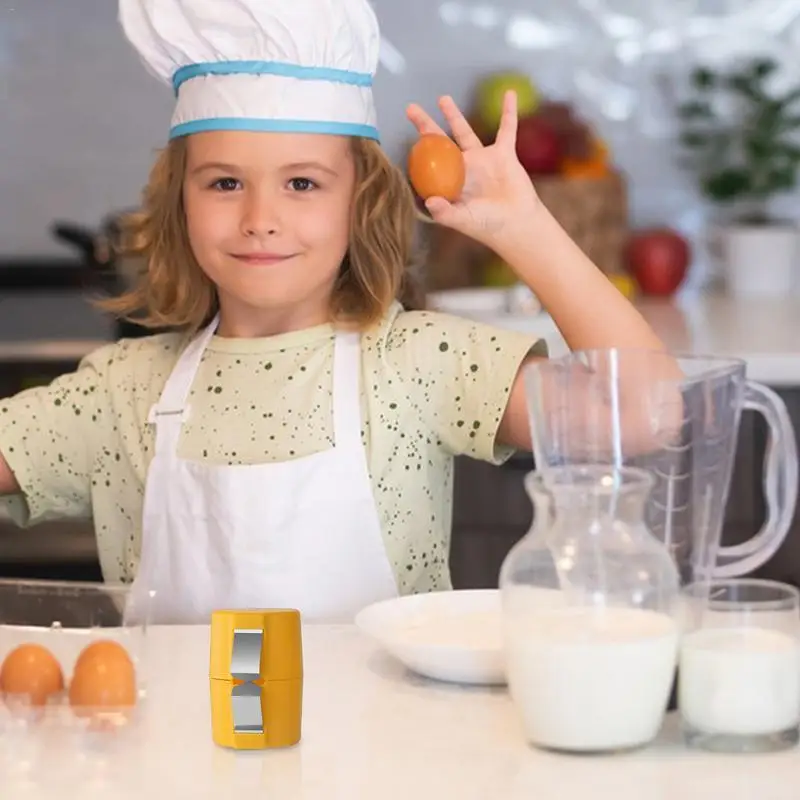 Handheld Egg Cracker Tool for Kitchen Baking