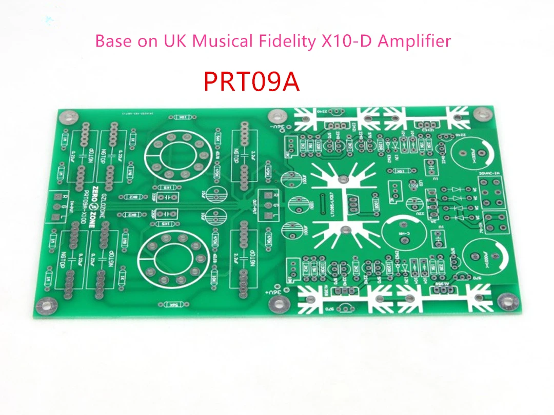 

PRT09A Tube Buffer Preamplifier PCB Base on UK Musical Fidelity X10-D Amplifier