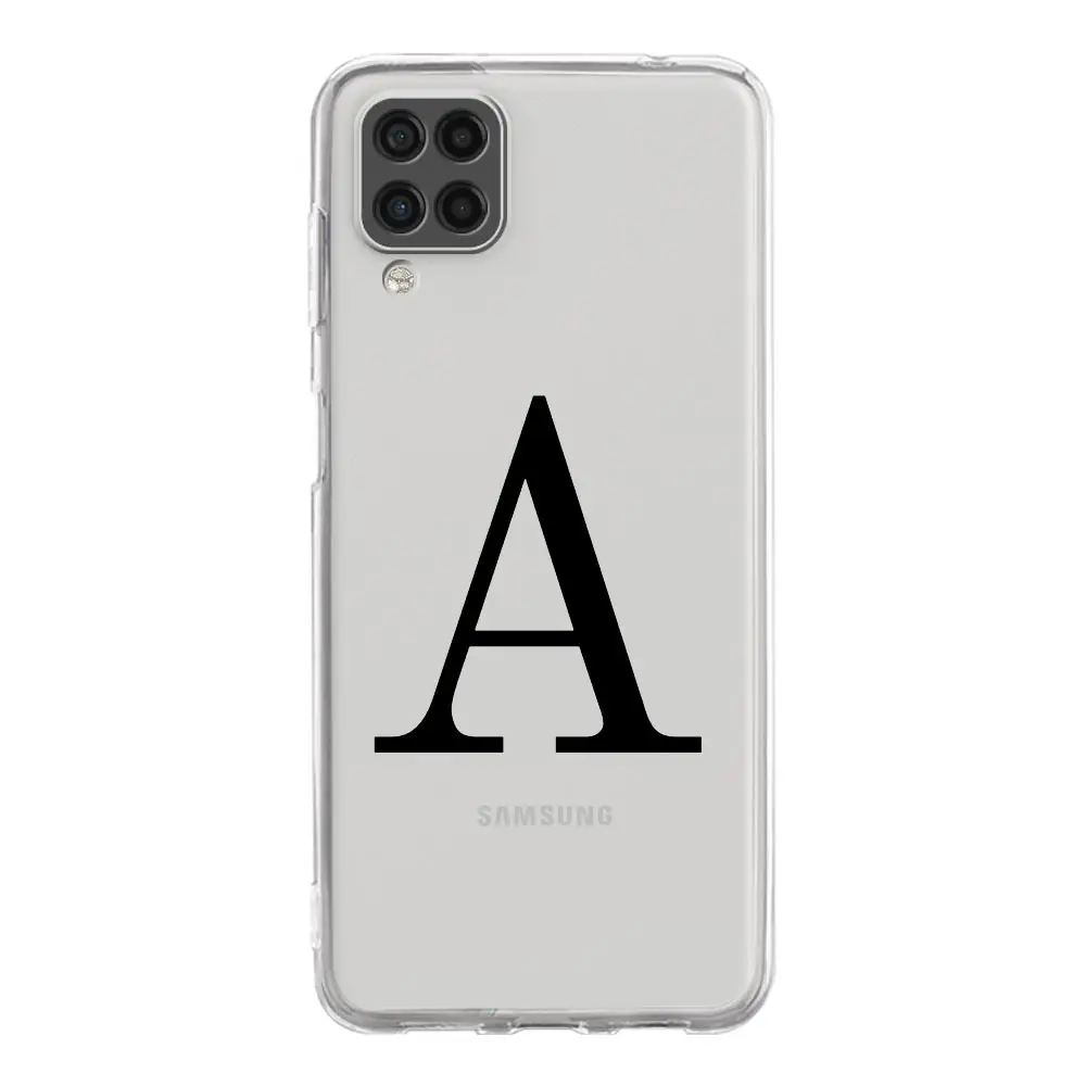 Chic Alphabet-Inspired Phone Case Cover - Stylish Initial Design
