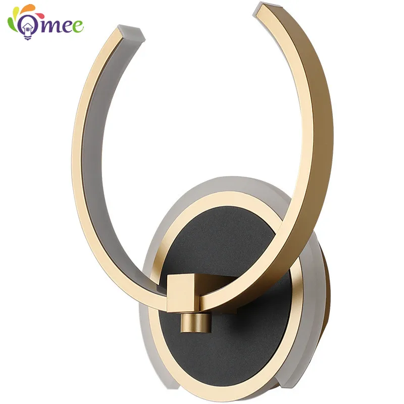 Led Wall Lamp Nordic Home Living Room Art Designer Modern Minimalist Creative Bedroom Bedside Indoor Kitchen Dining Decor Light