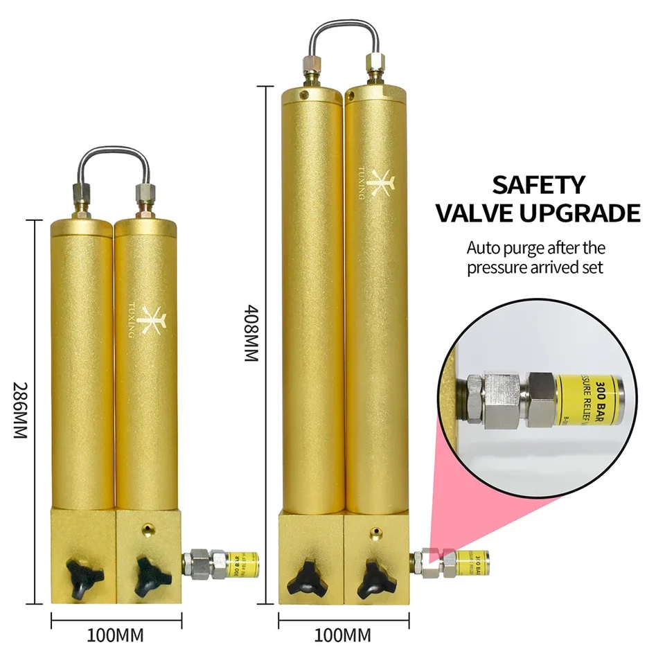Luftfilter 30MPa (300 Bar / 4500 PSI) - Öl-Wasserabscheider Mit 8mm Anschluss Von TOAUTO
