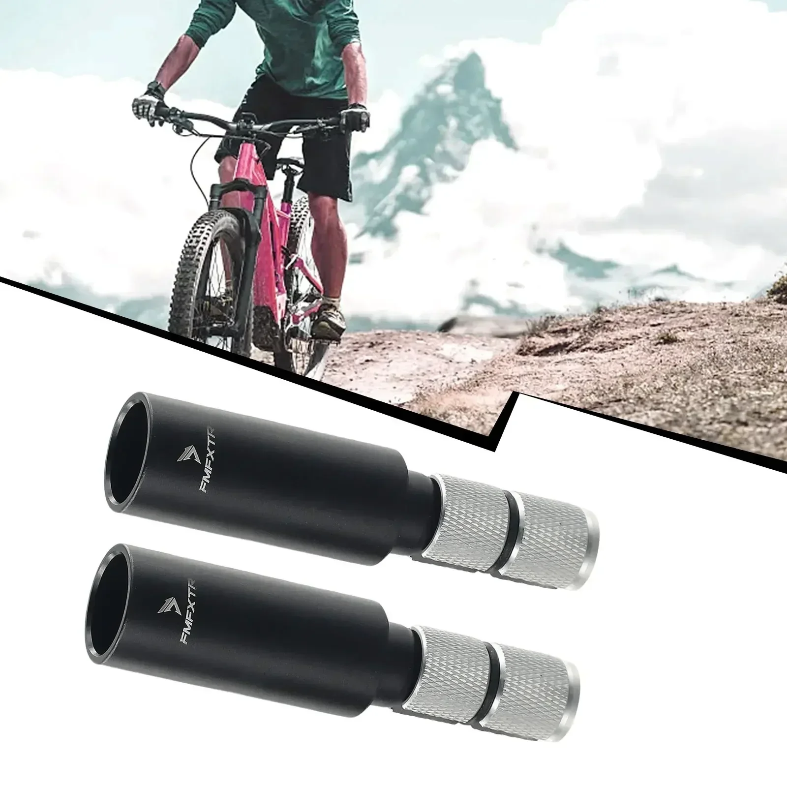 Mountain Bike Handlebar Extender Riser 15-20mm Extension New Practical Durable Bike Extender Bicycle Fork Stem Bicycle Handlebar Extender Bicycle Handlebar Extension