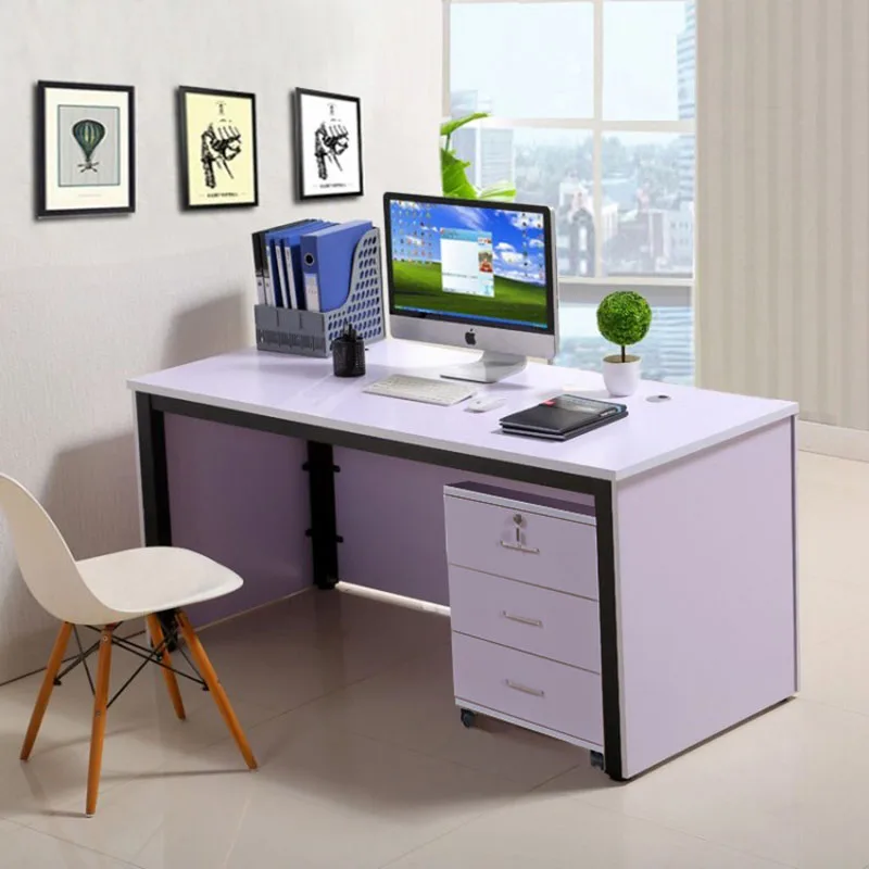 Workflow Modern Office Desk Filing Monitor Meeting Drafting Standing Office Desk Laptop Silla Escritorio High End Furniture HDH