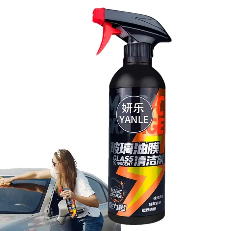 

Car Glass Oil Film Cleaner Highly Effective Oil Film Remover Car Glass Hydrophobic Coating Liquid Automobile Coating Agent