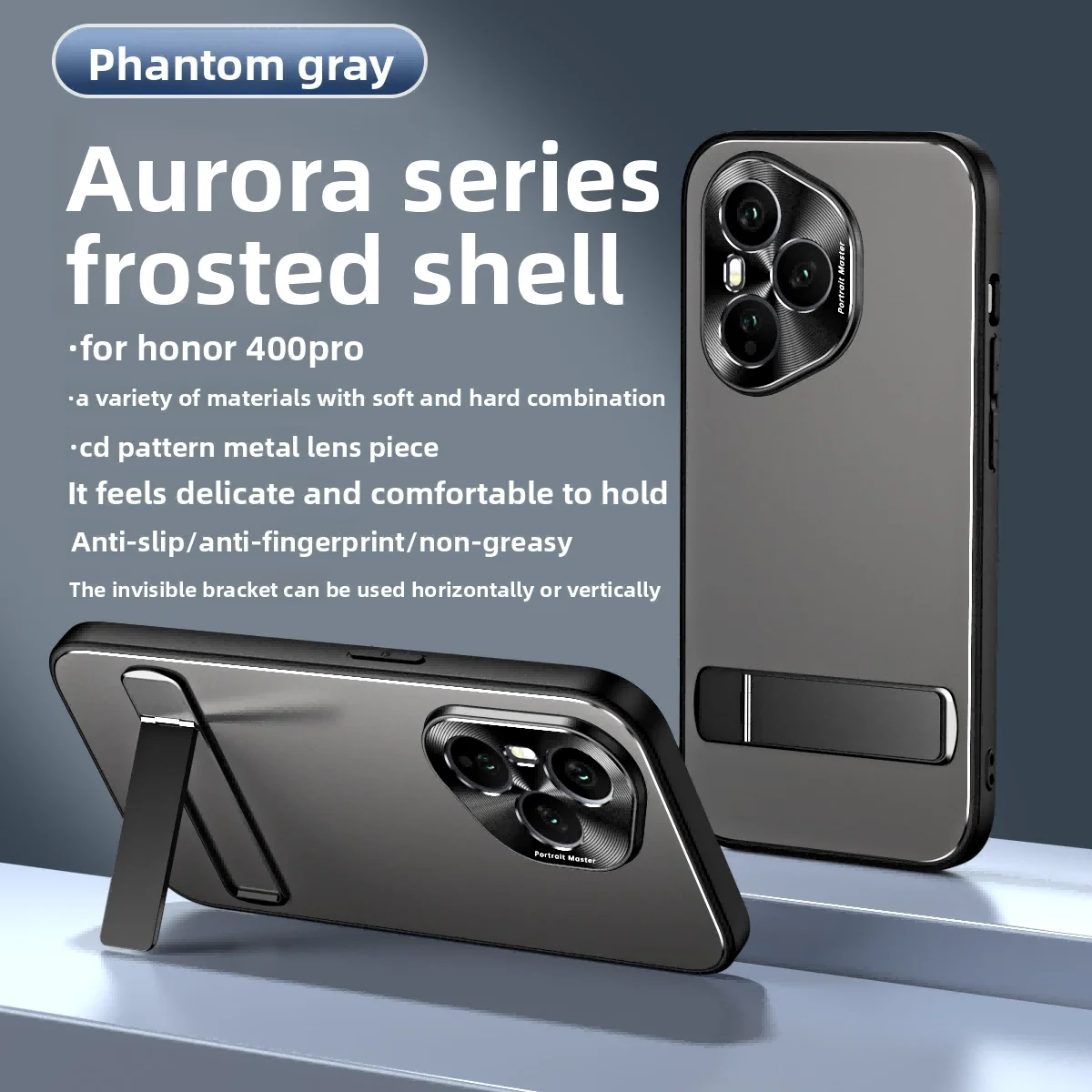 Huawei Honor 400 Pro Protective Matte Hard Case with Stand