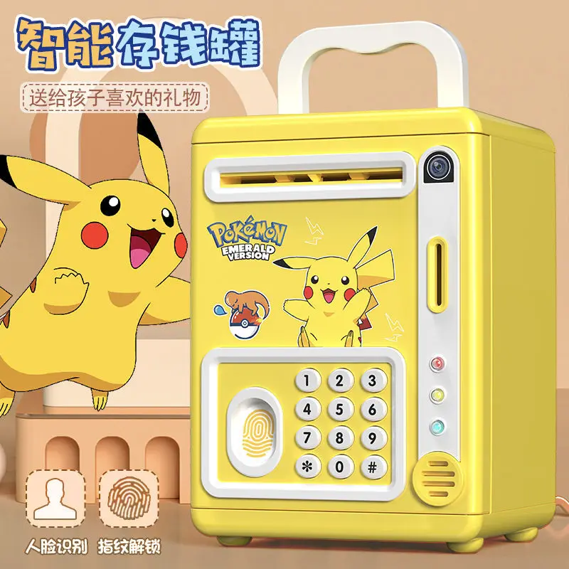 

Покемон кавайный Пикачу аниме высокий внешний вид уровень только перейти в копилку Kuromi милый кодовый ящик Копилка игрушки