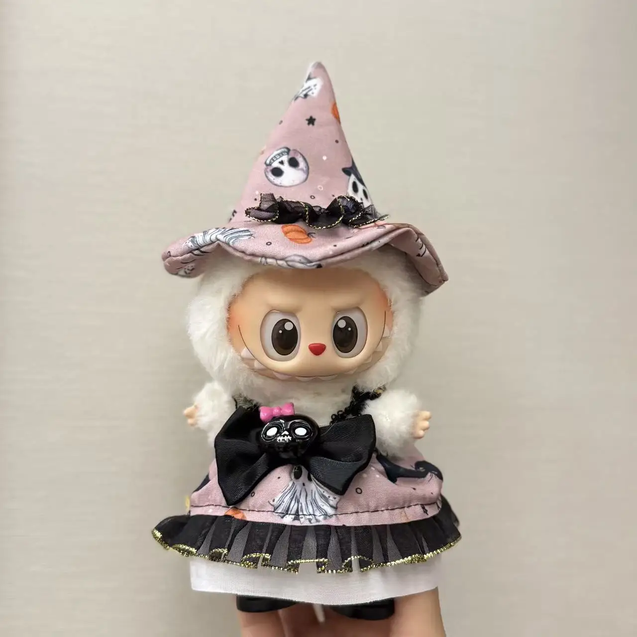Only Clothing for Labubu Halloween Magical Witch Doll Costume