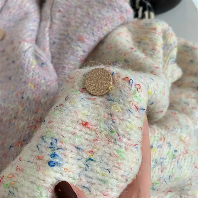 Women Autumn Winter Knitted Sweater Long Sleeve Cardigan