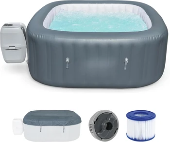 SaluSpa AirJet 4 to 6 Person Inflatable Hot Tub 1