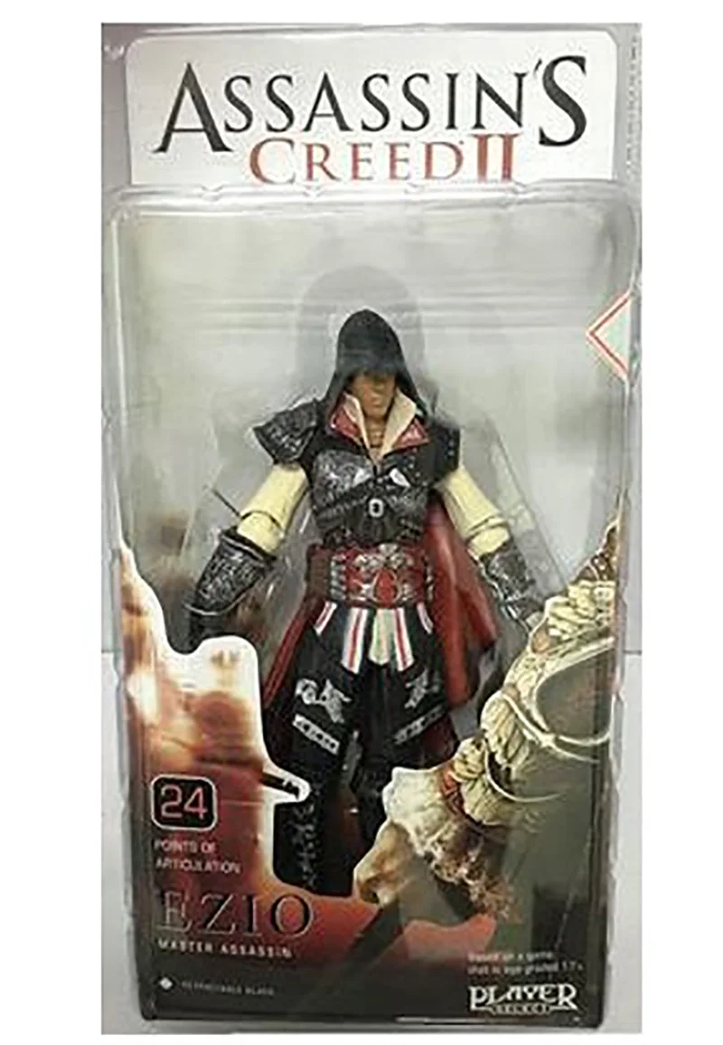 Assassin's Creed III Action Figure Toys EZIO Figuras NECA Game Figurine  15cm PVC Collection Model Christmas Gift for Children - AliExpress