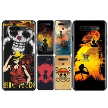 

Anime One Piece Luffy For LG K92 K42 K22 K71 K61 K51S K41S K30 K20 2019 Q60 V60 V50 S V40 V30 G8S G8 X Black Phone Case