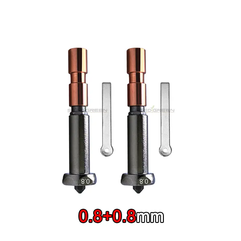 Newly Upgraded Nozzle For Anycubic Kobra 3 Max throat Kobra 3 Max Combo Nozzle 0.4mm 0.6mm 0.8mm Fast Heating image 7