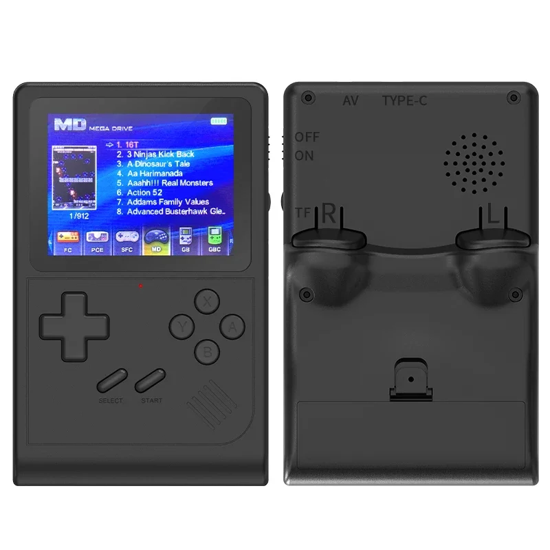 ポータブルビデオゲームコンソール,Gb300プレーヤー,内蔵ゲーム