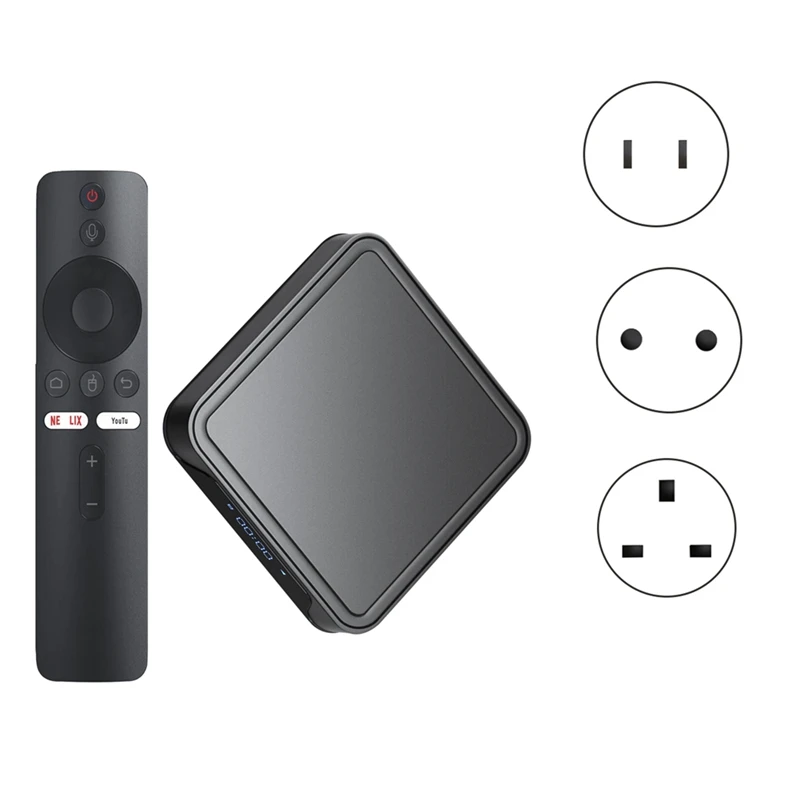 

ТВ-приставка TV98 Pro ATV 2G + 8G H313 2,4G + 5G WIFI + Bluetooth 5,2 Android 14 телеприставка медиаплеер
