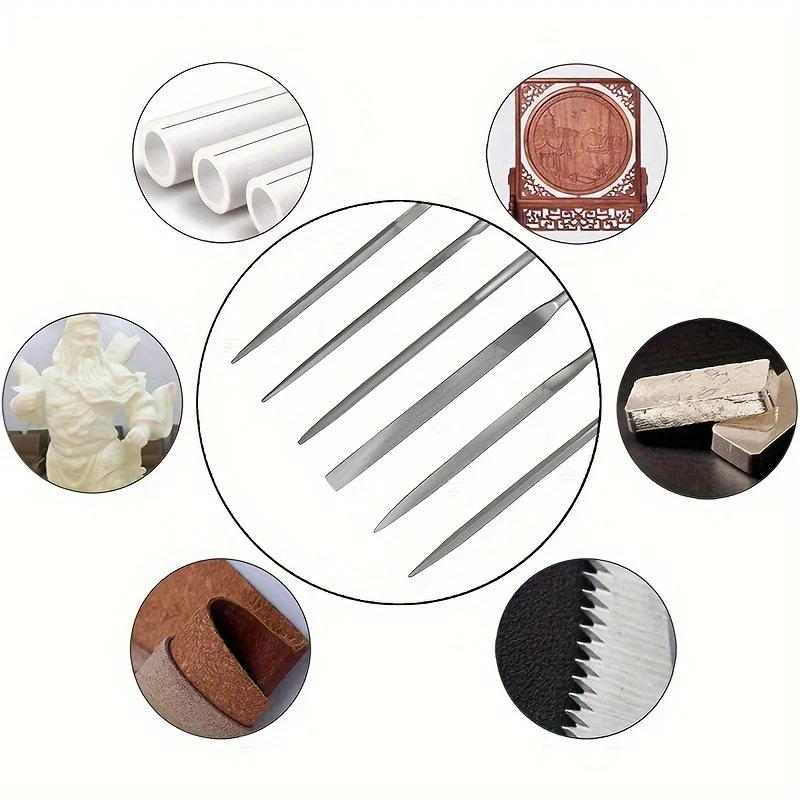 Premium Needle File Set 4