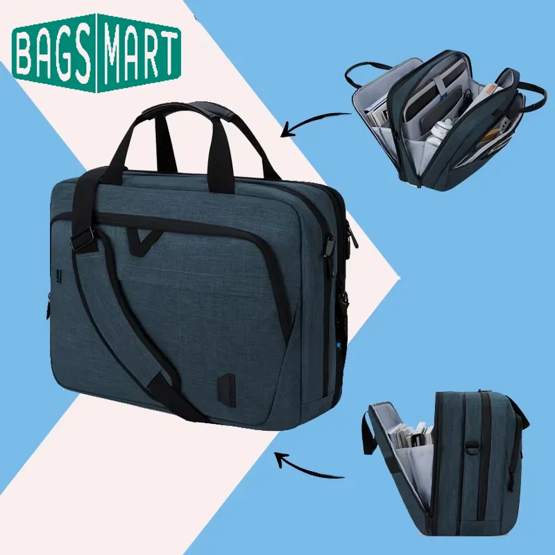 BAGSMART Inch Laptop Bag Expandable Computer Bag Laptop