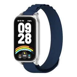 Nylon Loop Wristband for Mi Band 8 Active (Midnight Blue 1)