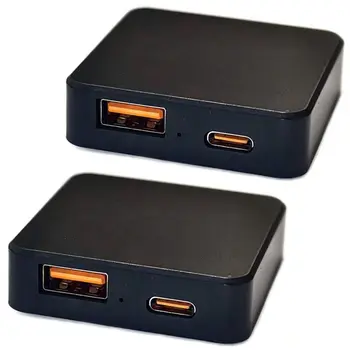 Regolatore Solare BSEVB con Porta di Uscita USB-A/USB-C Tipo-C, Stabilizzatore di Tensione 5V 9V 12V, Regolatore per Pannelli Solari QC/PD 2.0 3.0