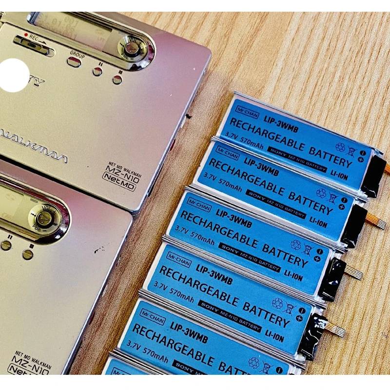LIP-3WMB 570mAh Battery for Sony MZ-N10 MD N10 Batteries