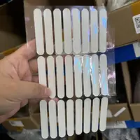 24pcs Transparent Double Adhesive Tape False Nails Display Stand Glue Stickers Acrylic Practice Showing Bar Nail Art Tools Yuki* 1