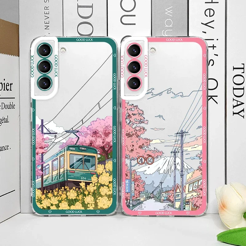 Japanese Anime Scenery Landscape Phone Case Cover