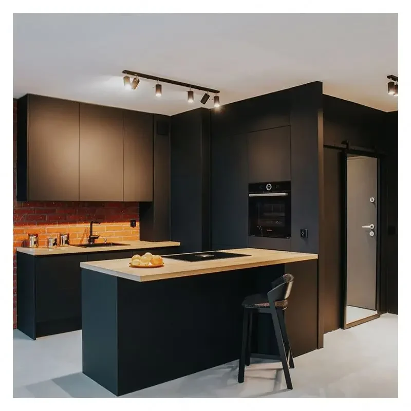 L Shaped Matt Modular Kitchen Designs Modular Kitchen With Island muebles de cocina para ahorrar espacio